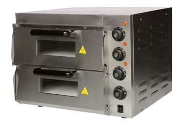 Edelstahl-Handelspizza-Ofen elektrische niedrige Bakerstone-Steinmaschine