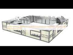 Moderne Speisegeräte für Industrie-Hospitality-Ausrüstung Die Auswahl der besten Rohstoffe