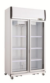 industrielle Getränk-Supermarkt-Anzeigen-Kühlschränke der Kühlgeräte-980L aufrecht