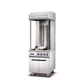 Restaurant-Hotel-Küchen-Ausrüstungs-Edelstahl elektrische Shawarma-Kebab-Maschine