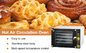 Konvektions-4-Platten-Elektroherd, Heißluftöfen, digitale Steuerung für Mini-Mincrowave-Pizzabürste