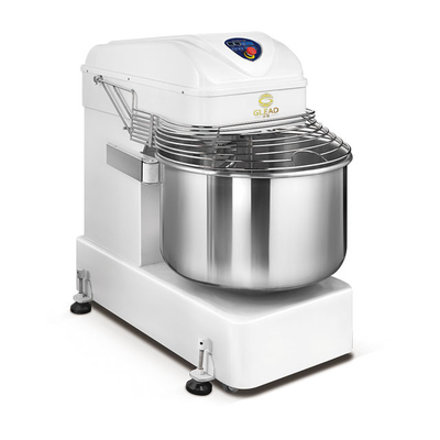 Doppeltwirkender Teigspiralmischer mit doppelter Geschwindigkeit, 10 l, 80 l, 120 l