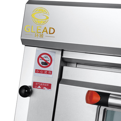 Kommerzielle Backausrüstung mit digitaler Steuerung, Porzellan-Minibäckerei, mobiler Pizzaraucher, Backkuchen, Brotbackofen