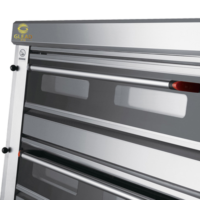 Glead Digital Laboratory Tunnelofen zum Kochen von Pizza Pakistan, großer eingebauter Gasbackofen