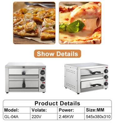 Küche Combi Pizza Outdoor Elektrischer Tunnelofen für Heimbrotbäckerei Micro Headlinght Herd