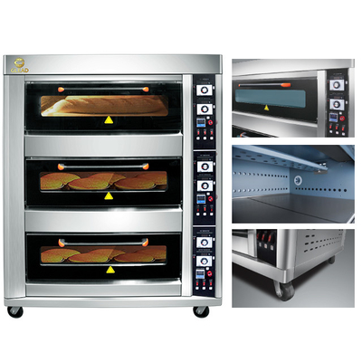 Kommerzieller Kombi-Elektroherd mit Holzofen, Einäscherungsofen, Polymerton, arabisches Backen, Brotofen