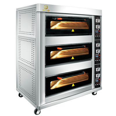 Kommerzieller Kombi-Elektroherd mit Holzofen, Einäscherungsofen, Polymerton, arabisches Backen, Brotofen