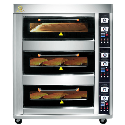 Kommerzieller Kombi-Elektroherd mit Holzofen, Einäscherungsofen, Polymerton, arabisches Backen, Brotofen