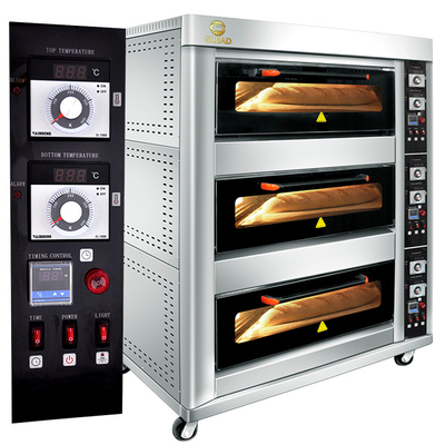 Kommerzieller Kombi-Elektroherd mit Holzofen, Einäscherungsofen, Polymerton, arabisches Backen, Brotofen