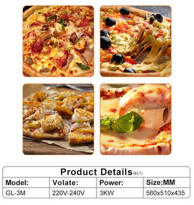 Keramik-DTF-Härtungsgrill Midea Mikrowelle Pizzaofen Ofen Industrielle Brotherstellung
