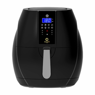Schwarz 1200w Küchengerät Hochleistungsluftfritter