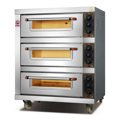 Elektrische Pizzabackofen mit Sicherheit