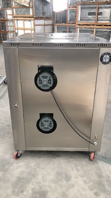 Edelstahl Gewerbliche Backöfen Konvektionsöfen 10 Schalen Elektroproduktivität Flüssiggas/Naturgas