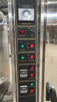 Edelstahl Gewerbliche Backöfen Konvektionsöfen 10 Schalen Elektroproduktivität Flüssiggas/Naturgas