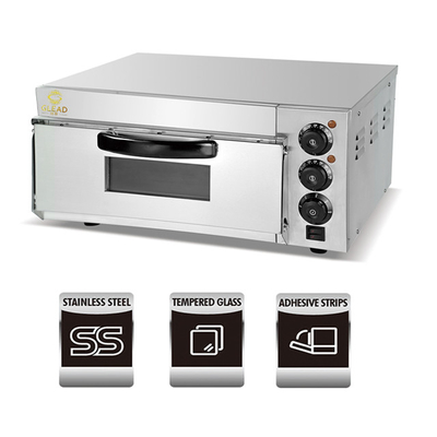 Produktivität ZH-1M Gewerbliche Bäckerei Ausrüstung Pizza/Brot Ofen 2KW 220-240V/50Hz-60Hz
