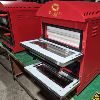 Produktivität Gewerbliche Backgeräte Pizza-Brotmaschine 4kw 220-240V/50Hz-60Hz