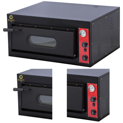 Brot-Pizzoofen aus Edelstahl 4,2 kW Einlagenausrüstung