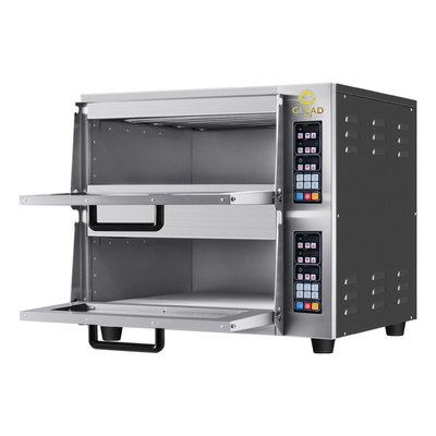 Produktivität 2 Schicht Elektrische Backgeräte 5 kW Leistung A Pizza/Brot-Ofen