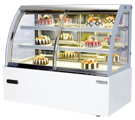 Professionelles Kuchenbildschirm mit Marmor-/Edelstahlbasis