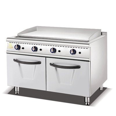 Gewerbliche Edelstahl-Gasgrill mit Schrank