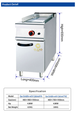 330x580x20 Grillplattengröße