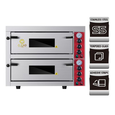 Schwerlast-Bäckerei 9 kW Temperaturbereich 115 kg Nettogewicht
