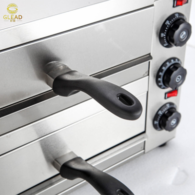 Elektrischer 16-Zoll-Pizzoofen 2460W Backgerät 220V Handelsmodell