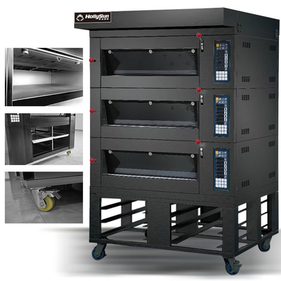 Elektrischer Backöfen Ein 6-Tray-Pizzabäcker mit 20,7 kW Leistung
