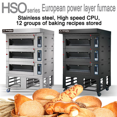 Elektrischer Backöfen Ein 6-Tray-Pizzabäcker mit 20,7 kW Leistung