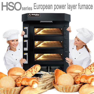 Elektrischer Backöfen Ein 6-Tray-Pizzabäcker mit 20,7 kW Leistung