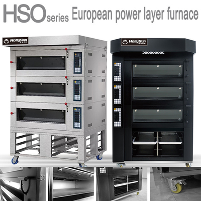 Elektrischer Backöfen Ein 6-Tray-Pizzabäcker mit 20,7 kW Leistung