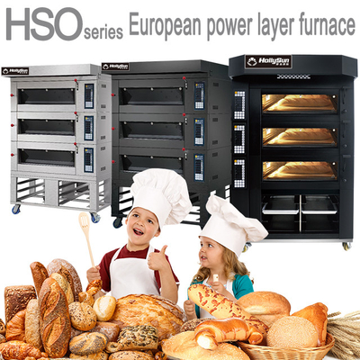 Elektrischer Backöfen Ein 6-Tray-Pizzabäcker mit 20,7 kW Leistung