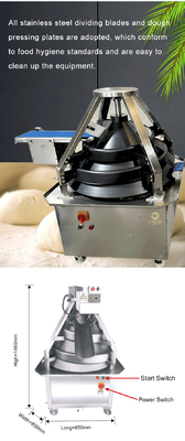 Automatische Produktion von Keksen aus Edelstahl 15-600 g Rundgewicht 8000 Stück/Stunde Ausgabe