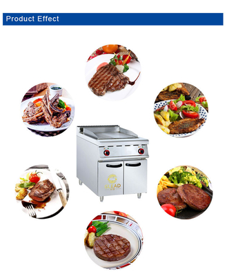 12.5kw Elektrische Kochvorrichtung für Restaurants 220V-380V/50hz-60hz Spannung 214kg Gewicht
