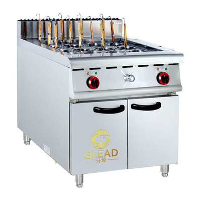 340x550x270 Gasrestaurant-Kochgeräte mit 30x2L Kapazität und R13/4 Verbindung