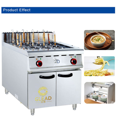 Gasrestaurant-Kochgeräte mit Edelstahl und Tankgröße 340x550x270/30x2L