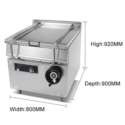 80L GL-RS Kochgerät für Restaurants mit Gasverbrauch LPG/NG 1,76/2,2 kg/h