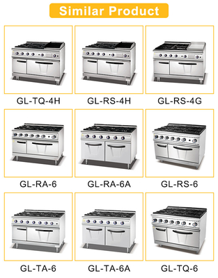80L GL-RS Kochgerät für Restaurants mit Gasverbrauch LPG/NG 1,76/2,2 kg/h