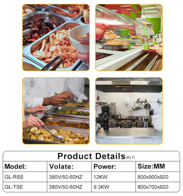 80L GL-RS Kochgerät für Restaurants mit Gasverbrauch LPG/NG 1,76/2,2 kg/h