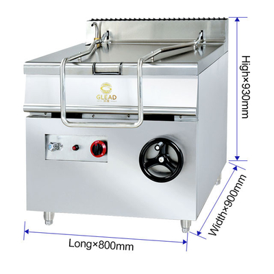 800×900×850 70 GL-RS Kochgeräte für schwere Restaurantküche