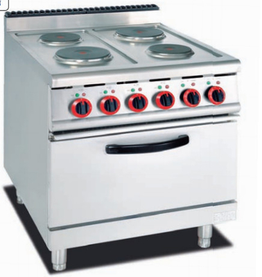 Gaskocher aus Edelstahl Gewerbe-Küche mit 11,2 kW Leistung 100-300.C Temperaturbereich Standing