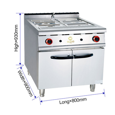 Gaskochgeräte für den Gasverbrauch LPG/NG 1,58/2,28Kg/h