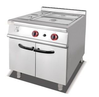 Gasverbrauch LPG/NG 1,58/2,28Kg/h Kochgeräte für Restaurants mit einer Kapazität von 100 kg