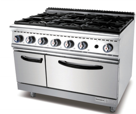 Standgaskocher für Braten 220V Gasquelle Gewerbliche Küchengeräte 30kg Gewicht