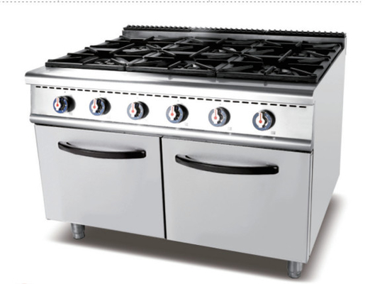 Standgaskocher für Braten 220V Gasquelle Gewerbliche Küchengeräte 30kg Gewicht