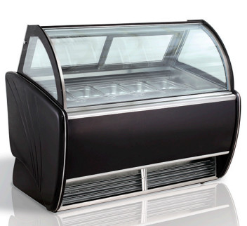 700 Watt elektrischer Eis-Display-Schrank mit Temperaturkontrolle und Konstruktion von -16 ~ 20 ° C