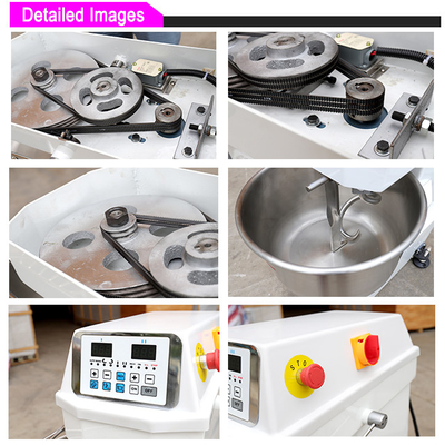 260L 380V 50HZ 3-Phase 11,2kw elektrischer Spiralmischer für Volumen-Teigmischen