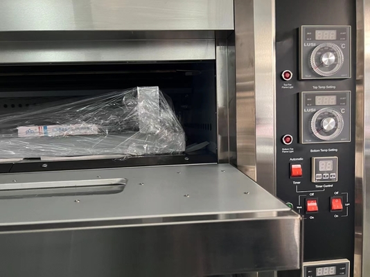 16 Tray Gas Deck Ofen Für Bäckerei Brot Ei Torte Französisch Kochgeräte 494kg 0,3KW