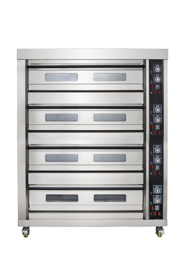 16 Tray Gas Deck Ofen Für Bäckerei Brot Ei Torte Französisch Kochgeräte 494kg 0,3KW