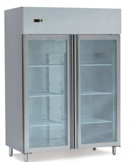 Industriekühlgeräte Kühlschrank Temperatur 2.C ~ 8.C Halten Sie 2 Stück GN1/1 Pan 220V / 50Hz.